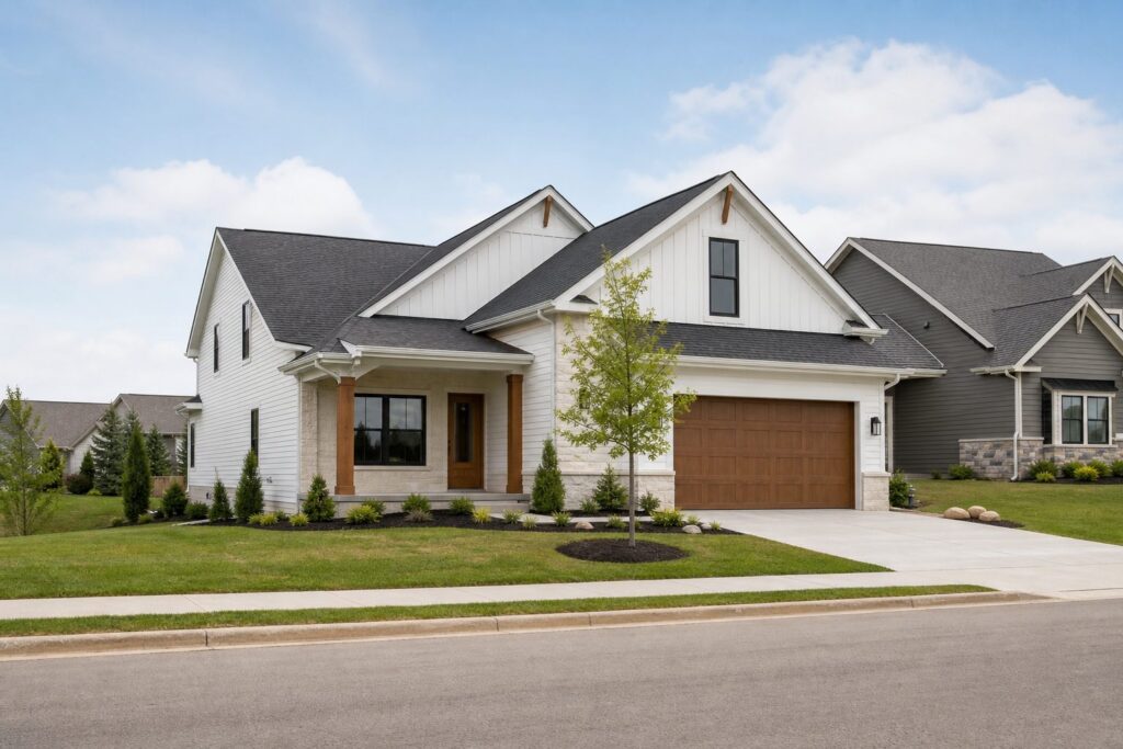 Brandon neighborhood with well-kept homes and quiet residential streets, an established residential neighborhood