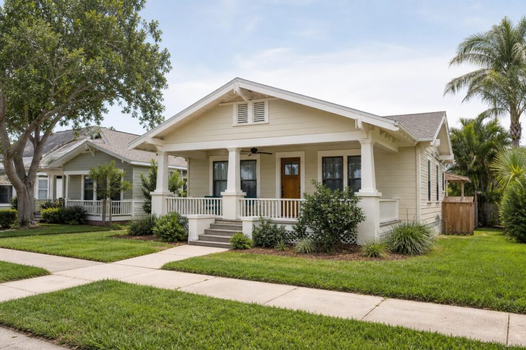 Largo neighborhood with well-kept homes and quiet residential streets, an established residential neighborhood
